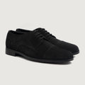 Attorney Derby Schwarz Suede Lederschuhe für Herren