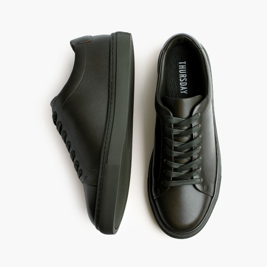 Encore Forest Leder-Sneaker für Herren - Verstärkte Fersenkappe & präzise Doppelnaht