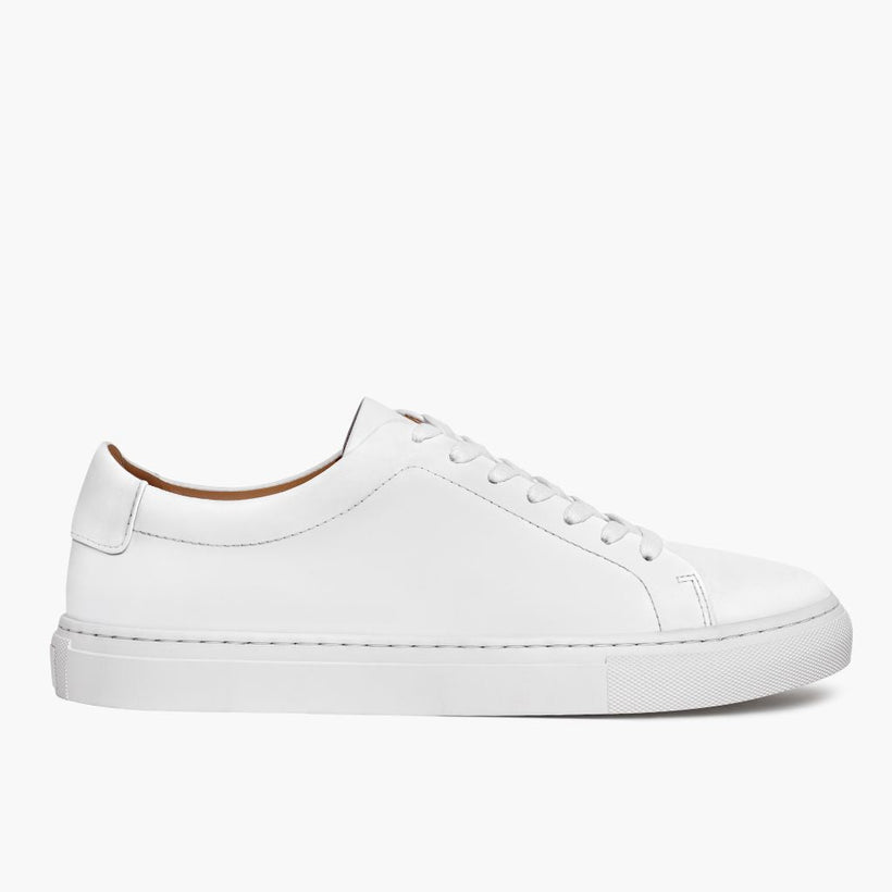 Encore Weiß Leder-Sneaker für Herren
