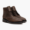 Captain StormKing® Tabakbraun Lederstiefel für Herren