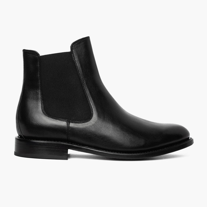 Cavalier Schwarz Leather Boots für Herren