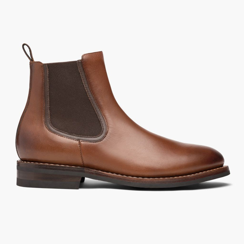 Duke Brandy-Braun Lederstiefel für Herren
