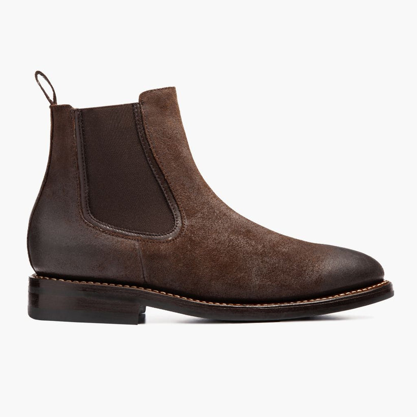 Duke Schokolade Suede Lederstiefel für Herren