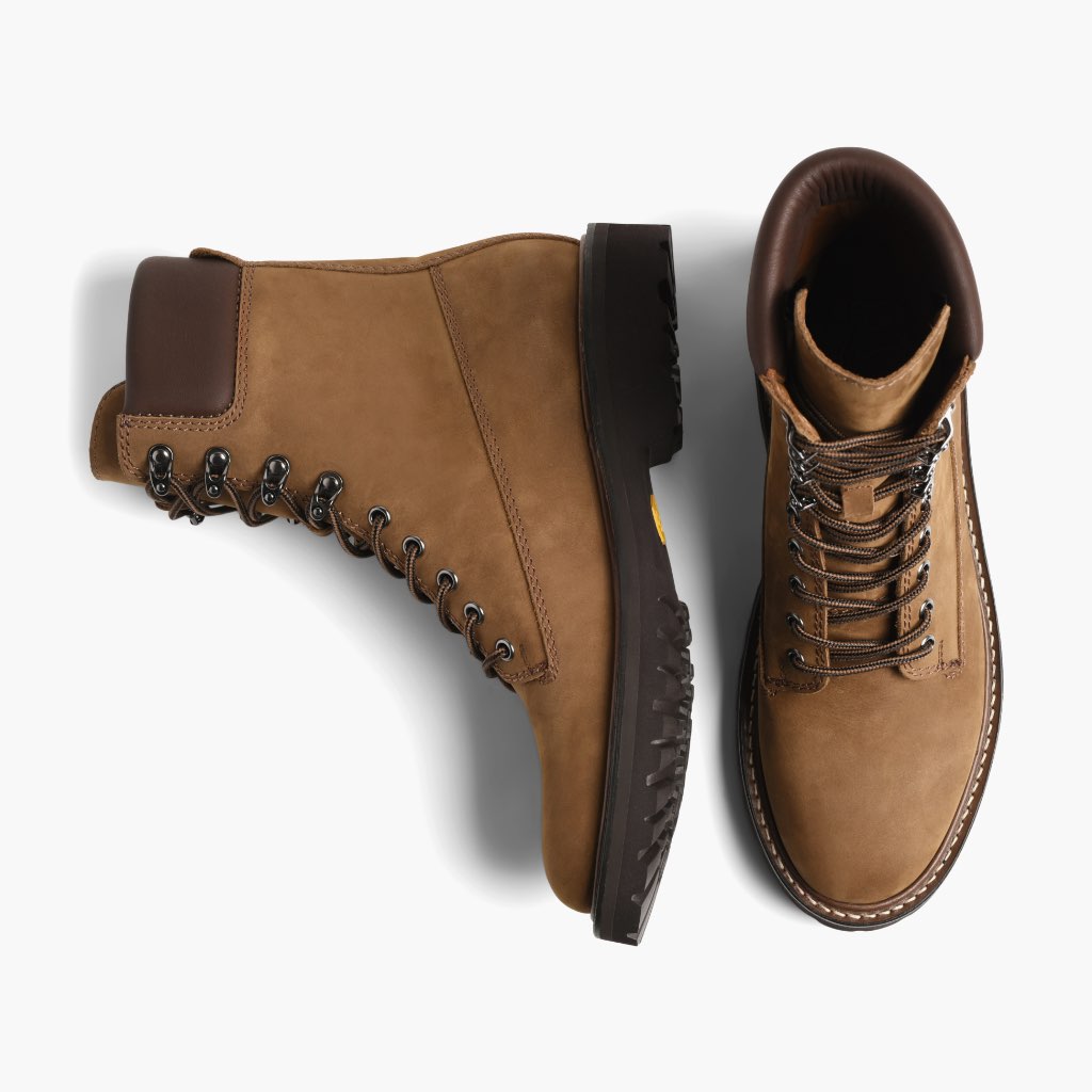 Explorer Cedar Lederstiefel für Herren - Verstärkte Fersenkappe & präzise Doppelnaht