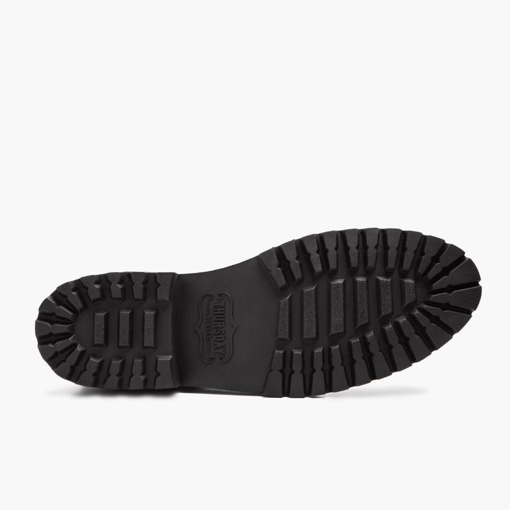 High-Traction Rubber Outsole & Lug Tread Pattern on Legend Bourbon Lederstiefel für Herren