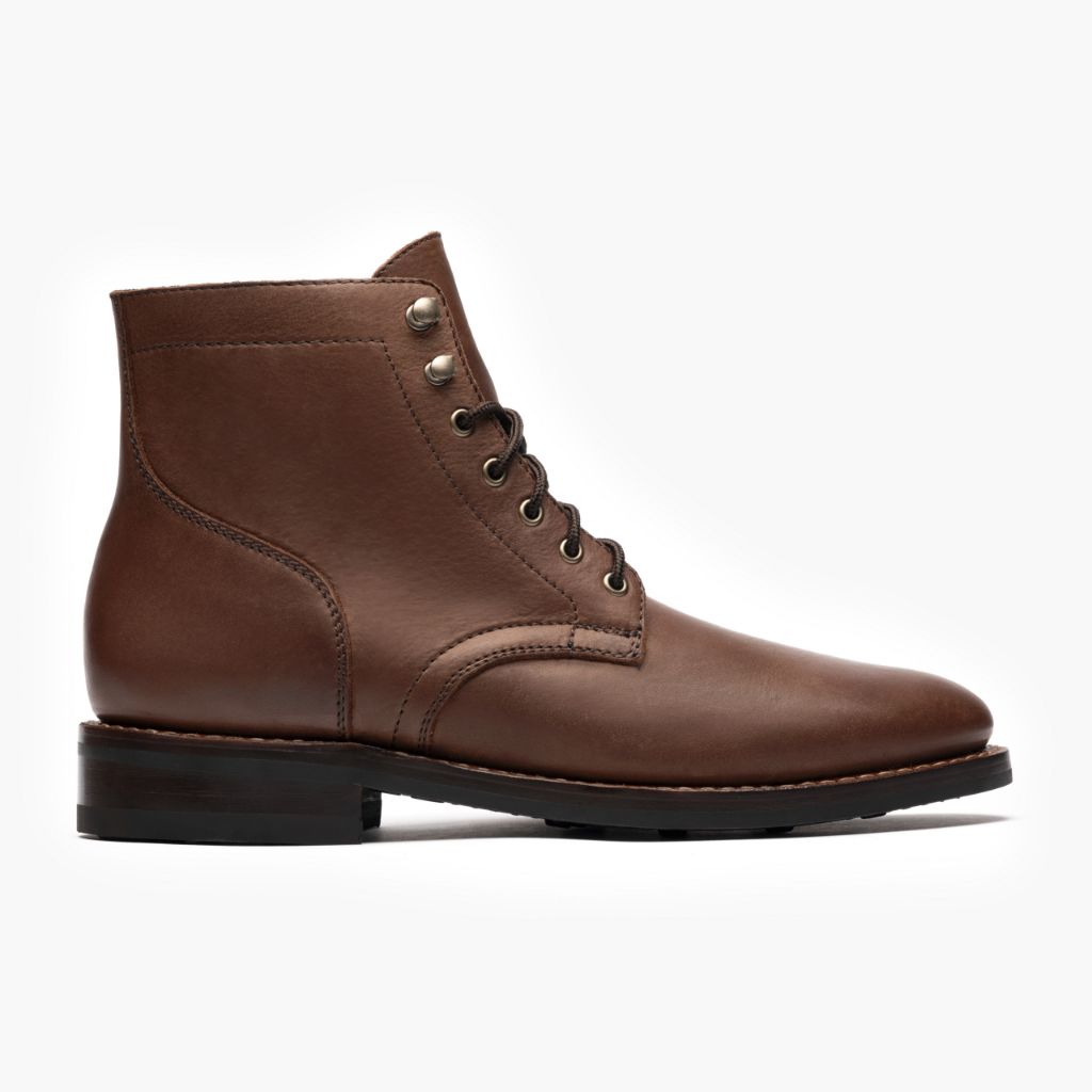 Classic Full-Grain leather Boots - Rahmengenähte Goodyear-Welt-Konstruktion & vordere Zehenkappe