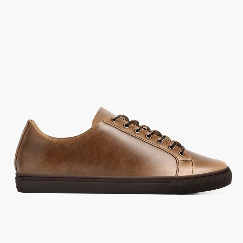 Premier Low Top Natural Leder-Sneaker für Herren