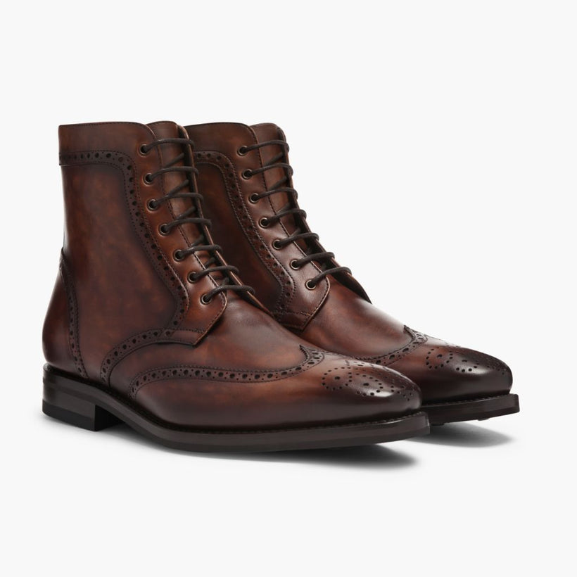 Wingtip Color #77 Lederstiefel für Herren