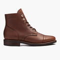 Captain Whiskey-Braun Lederstiefel für Damen
