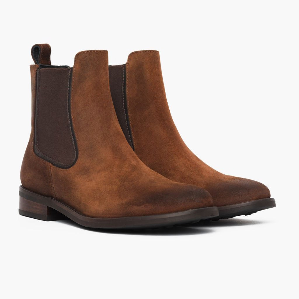 Classic Full-Grain leather Boots - Rahmengenähte Goodyear-Welt-Konstruktion & vordere Zehenkappe