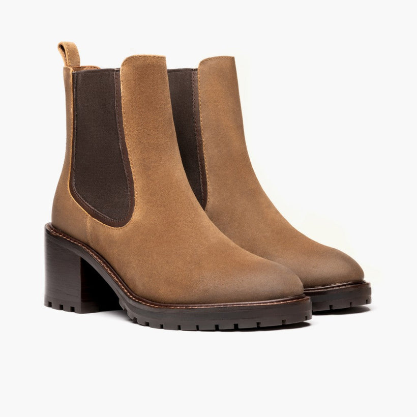 Knockout Safari Leather Boots für Damen
