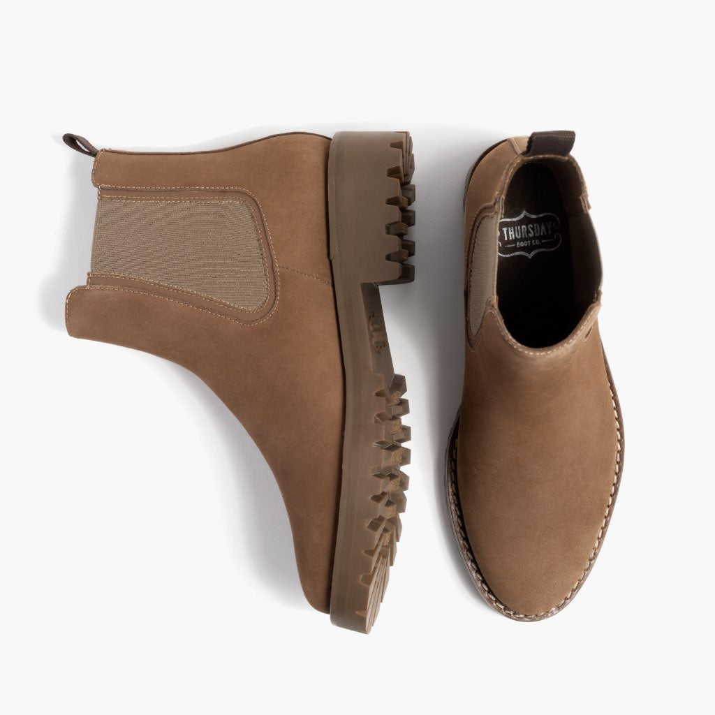 Legend Pebble Lederstiefel für Damen - Verstärkte Fersenkappe & präzise Doppelnaht