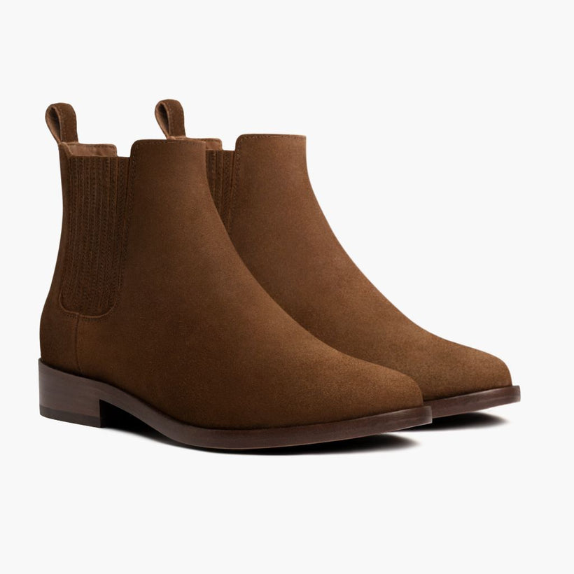 Dreamer Zimtbraun Lederstiefel für Damen