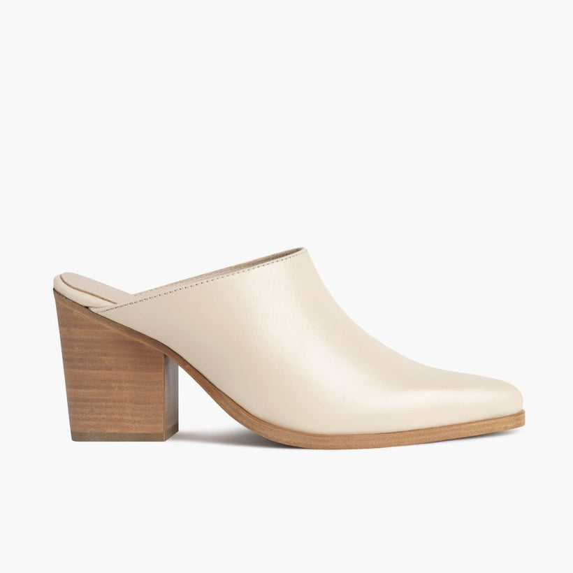 Summer Ivory Leather Boots für Damen
