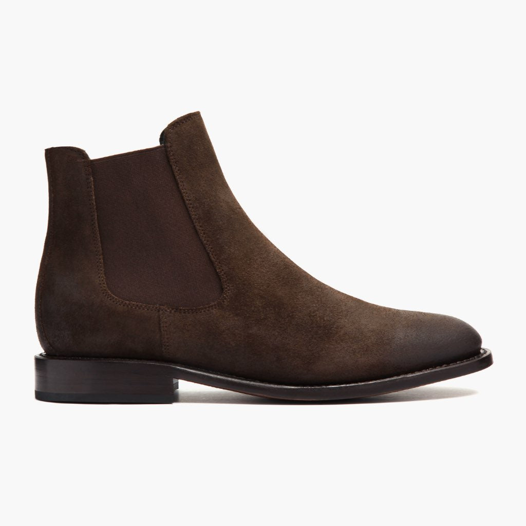 Dark Brown Full-Grain leather Boots - Rahmengenähte Goodyear-Welt-Konstruktion & vordere Zehenkappe