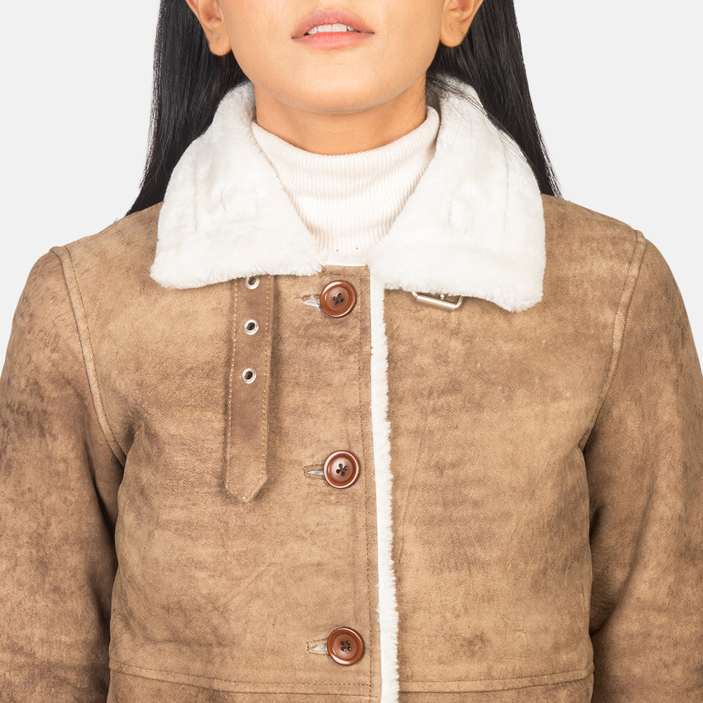 
Innenansicht Showing Fully Faux Fur Lined & Zwei funktionale Innentaschen