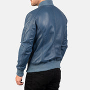 Bomia MA-1 Leder-Bomberjacke für Herren – Zusätzliche Produktansicht 5