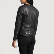 Authentic Sheepskin Leather with Aniline Finish Grain Texture &amp; Heavy-Duty Seam Stitching Detail