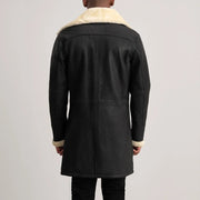 
Charles Ledermantel Braun Shearling Ledermantel für Herren – alternate product view 5