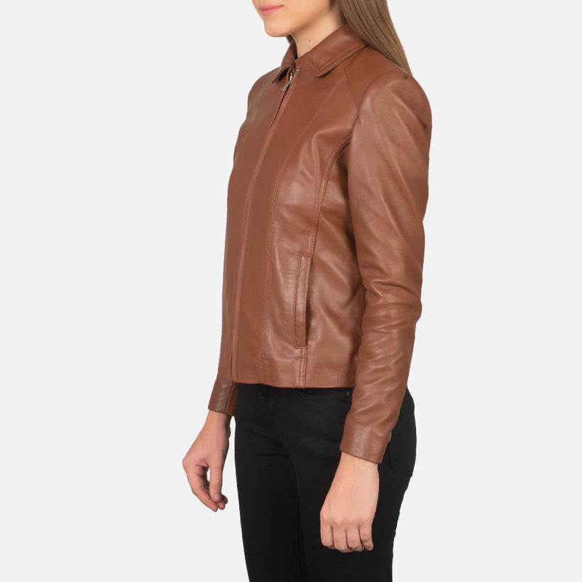 Colette Braun Lederjacke für Damen