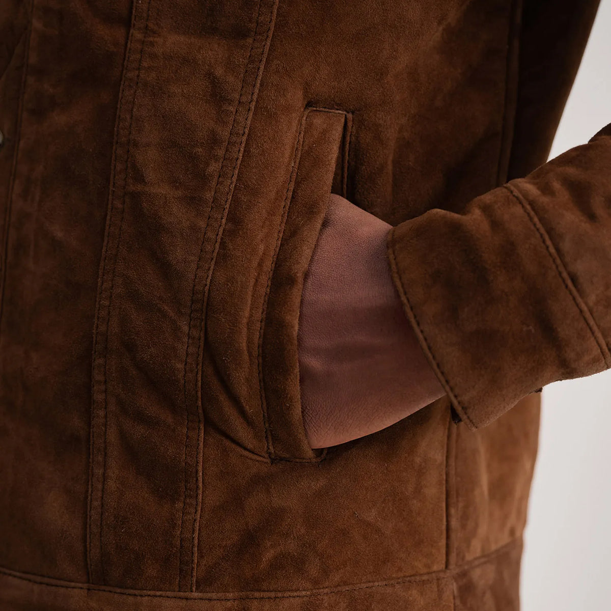 
Innenansicht Showing Fully Faux Fur Lined & Zwei funktionale Innentaschen
