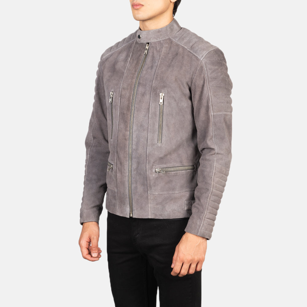 
Damian Leder-Bikerjacke für Herren – alternate product view 2