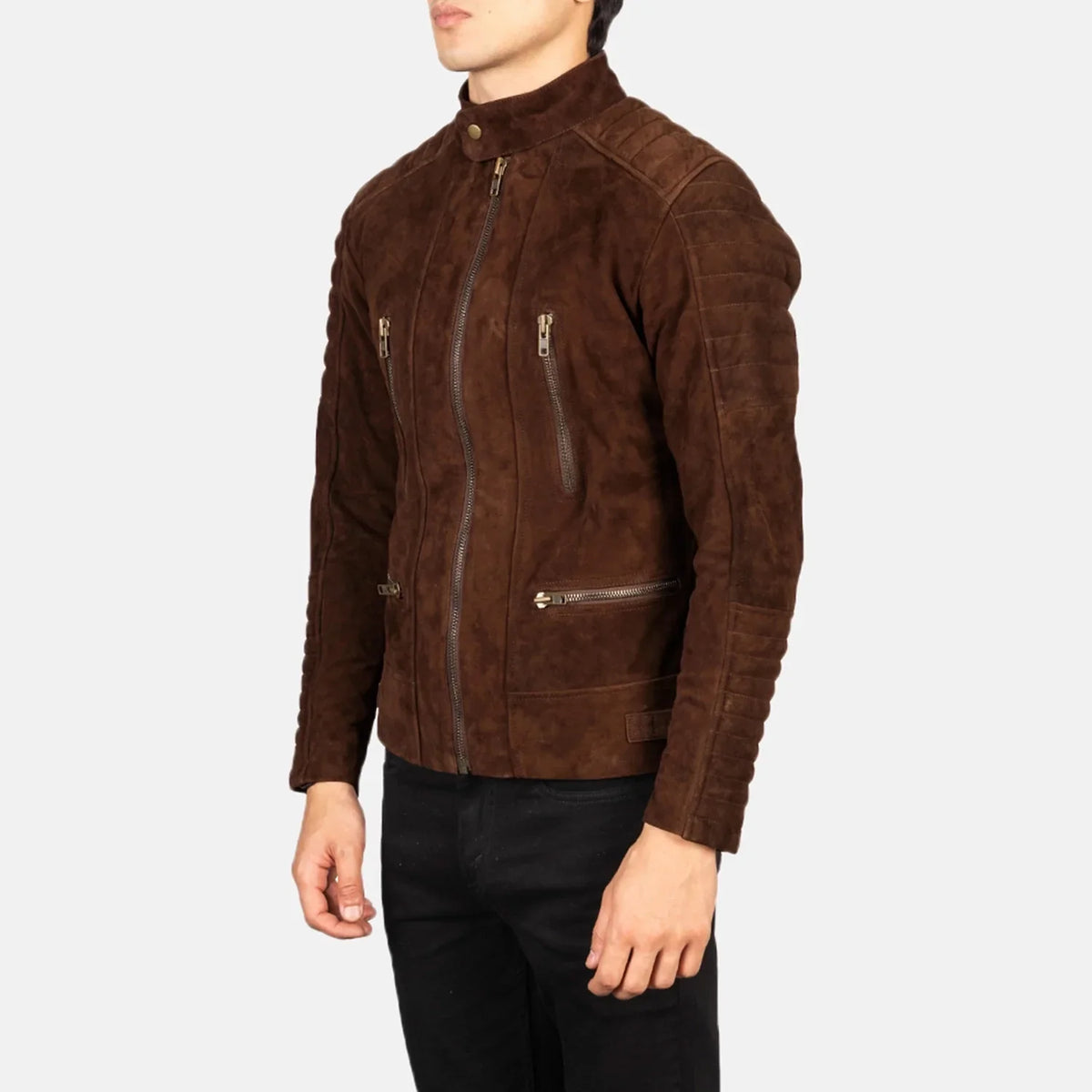 
Damian Leder-Bikerjacke für Herren – alternate product view 2