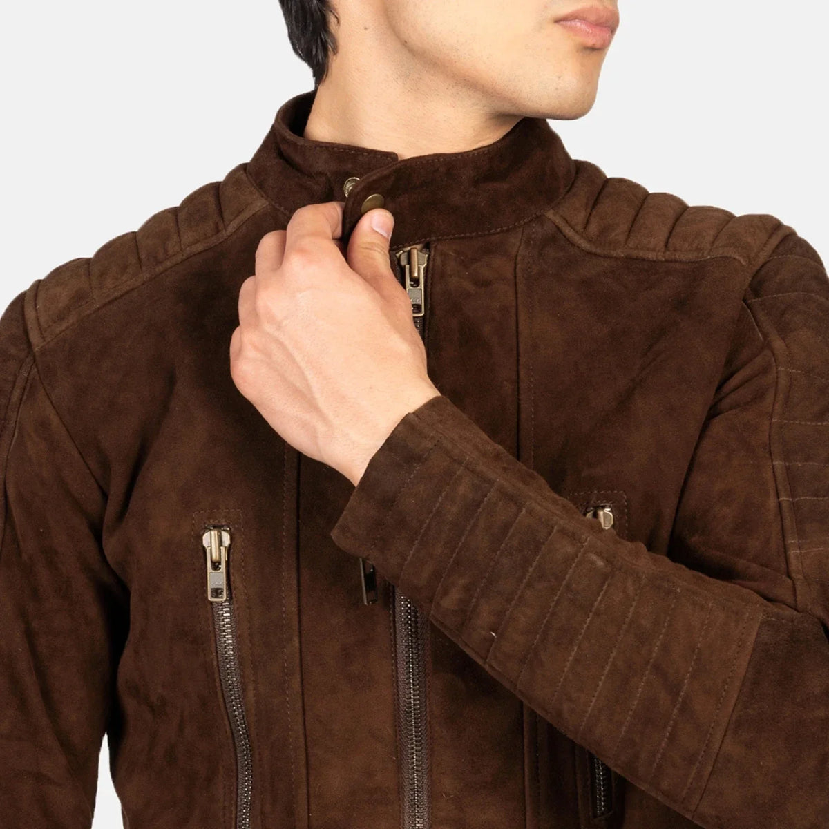 
Damian Leder-Bikerjacke für Herren – alternate product view 6