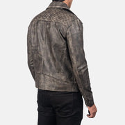 
Danny Gesteppt Leder-Bikerjacke für Herren – alternate product view 6