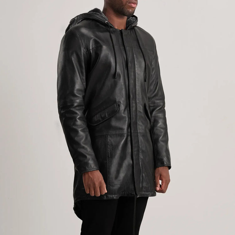 Delvin Lederjacke für Herren
