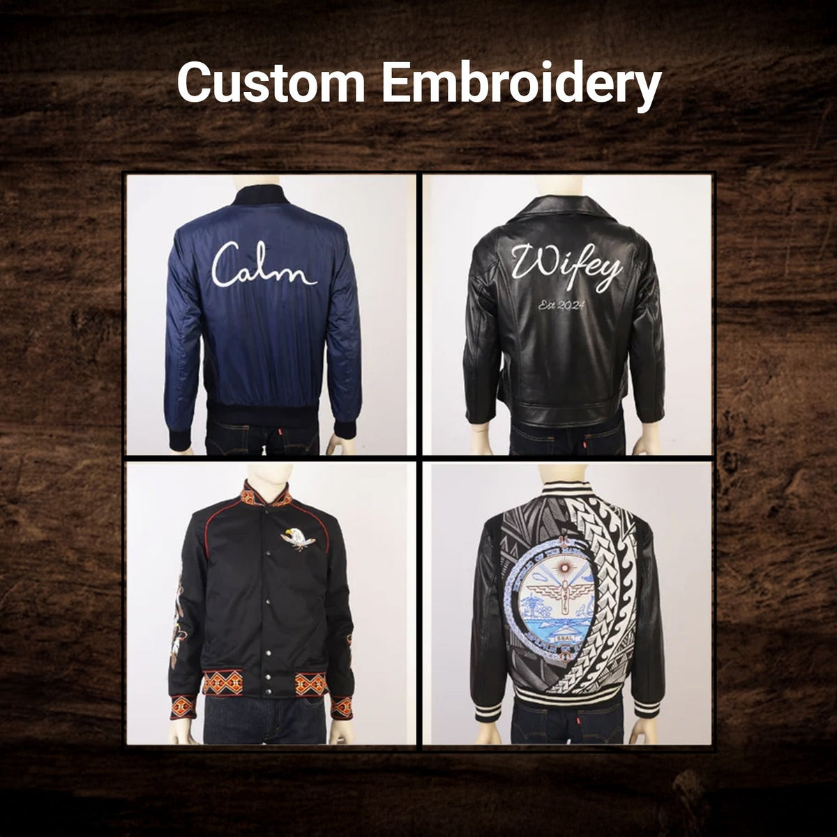 
Design Your Own Lederjacke für Damen – alternate product view 10