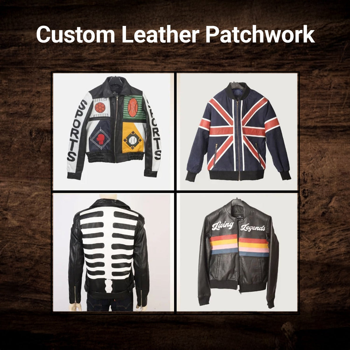 
Design Your Own Lederjacke für Damen – alternate product view 11