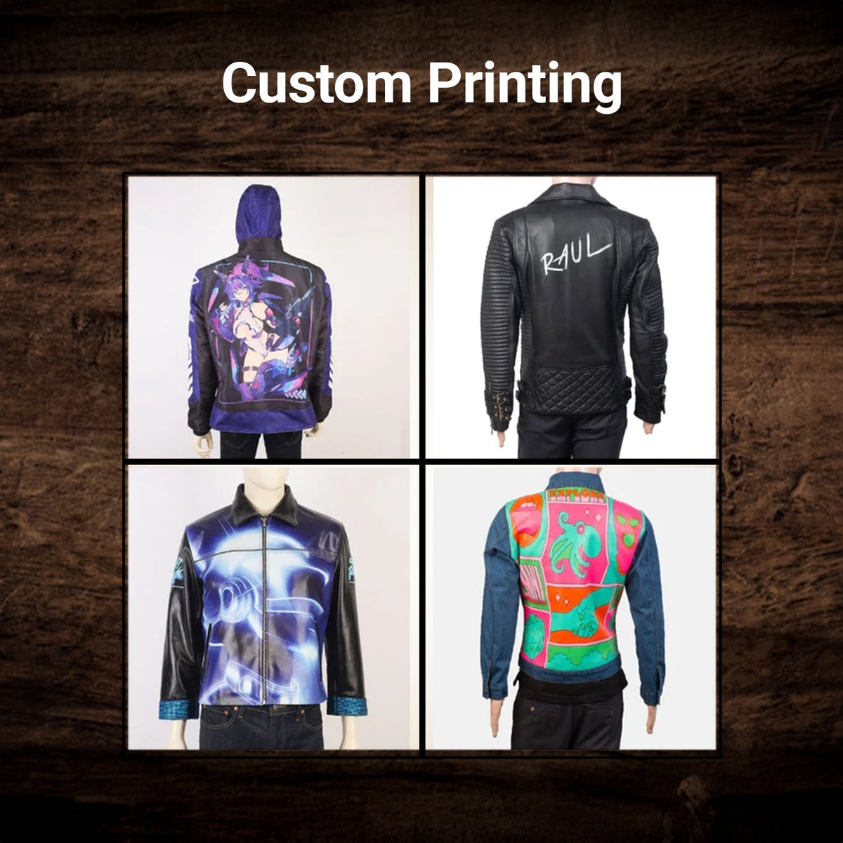 
Design Your Own Lederjacke für Damen – alternate product view 9