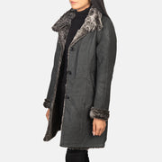 
Erica Shearling Ledermantel für Damen – alternate product view 2