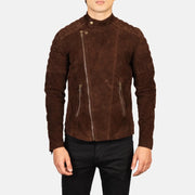 
Faisor Mokka Leder-Bikerjacke für Herren – alternate product view 4