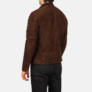
Faisor Mokka Leder-Bikerjacke für Herren – alternate product view 5