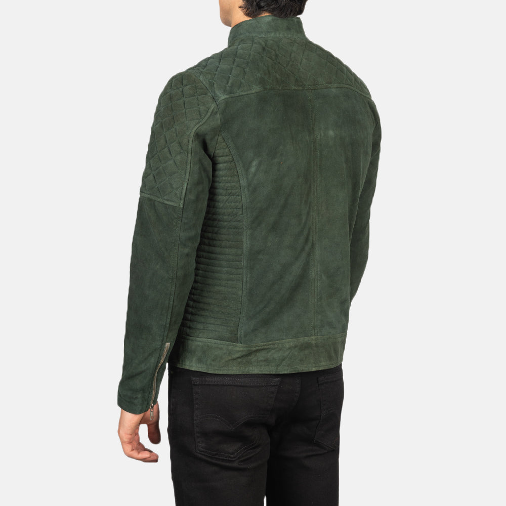 Fernando Gesteppt Leder-Bikerjacke für Herren – Zusätzliche Produktansicht 5
