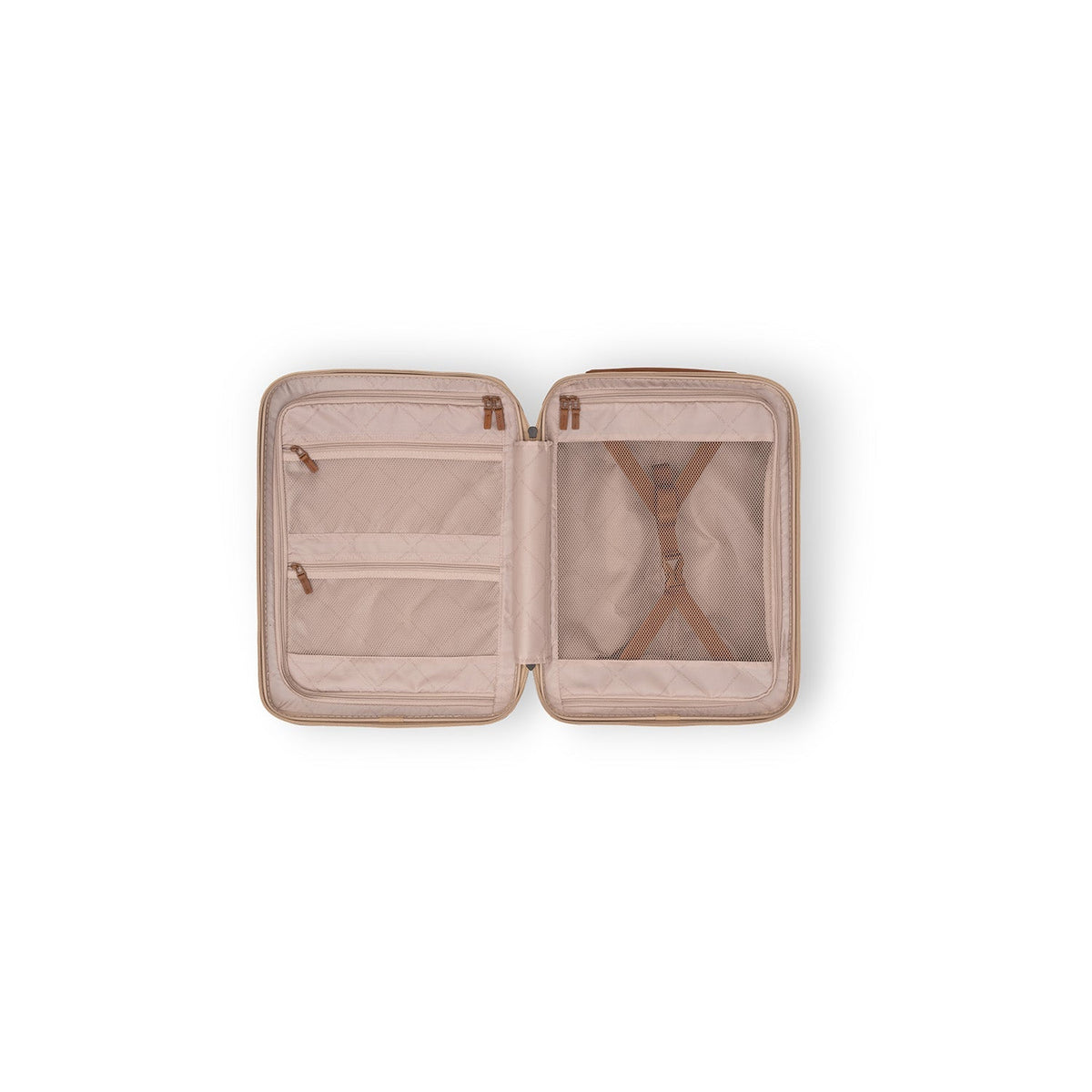 
Detailansicht of Classic Collar & Heavy-Duty Zipper Hardware on Hand Luggage Suitcase Front Pocket Zuna für Damen für Damen