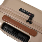 Tailored Rib Cuffs &amp; Hem Craftsmanship Construction Detail on Hand Luggage Suitcase Zuna für Damen