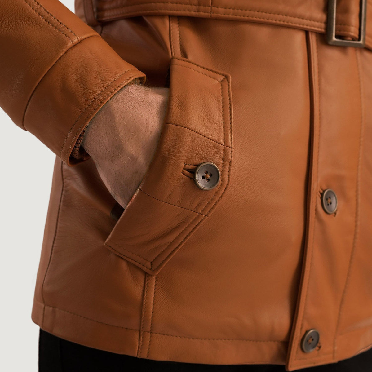 
Innenansicht Showing Fully Faux Fur Lined & Zwei funktionale Innentaschen