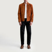 Inferno Leather Brown Jacket – Zusätzliche Produktansicht 4