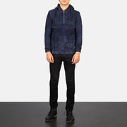 Kenton Hooded Lederjacke für Herren – Zusätzliche Produktansicht 3