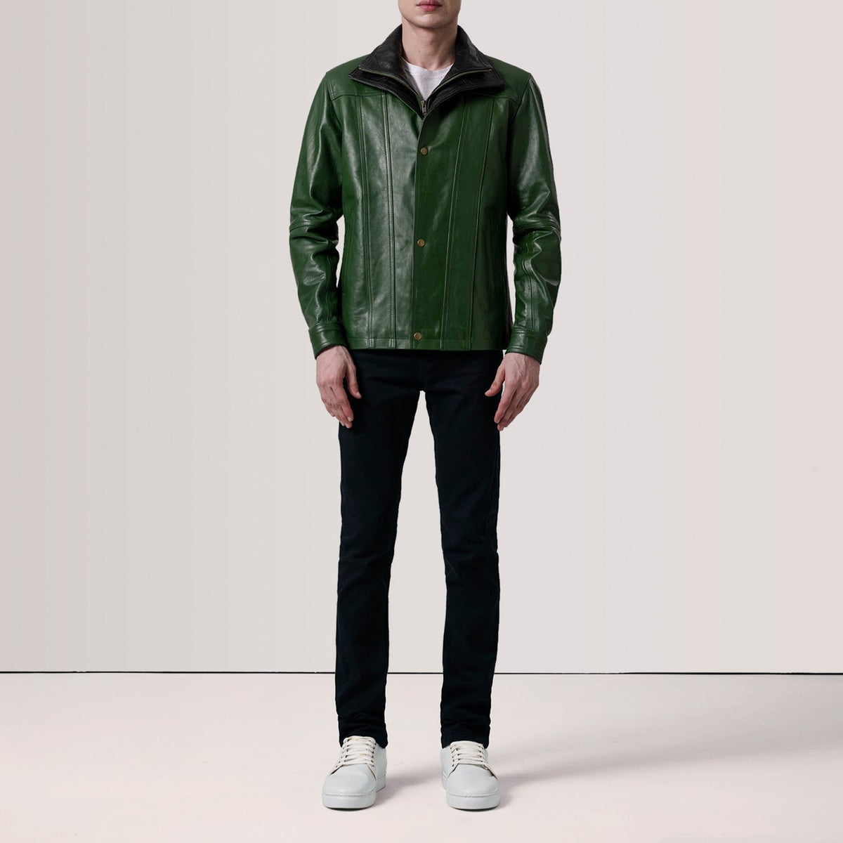 Klen Lederjacke für Herren – Zusätzliche Produktansicht 2