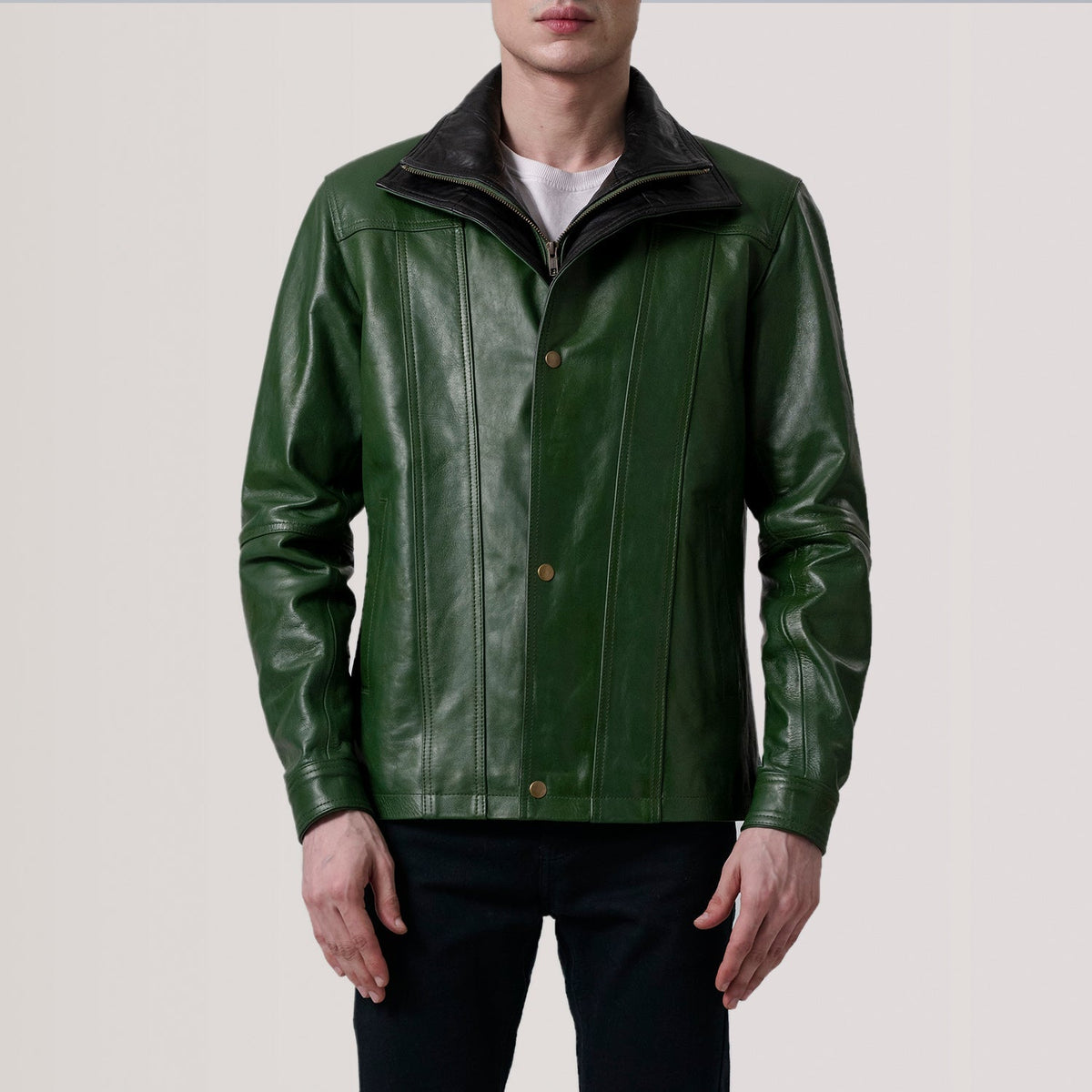 Klen Lederjacke für Herren – Zusätzliche Produktansicht 5