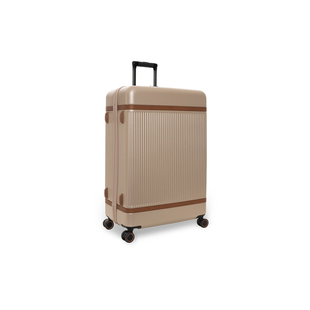 Large Suitcase Zuna für Damen in Classic 100% Full-Grain Leather - Vorderansicht &amp; maßgeschneiderte Silhouette | Online Kaufen