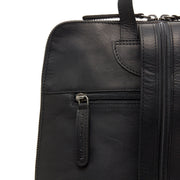 Interior View Showing Dedicated Padded Laptop Sleeve & Multi-Compartment Organization
