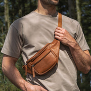 Jack Full-Grain Ledergürtel Bag für Damen – Zusätzliche Produktansicht 2