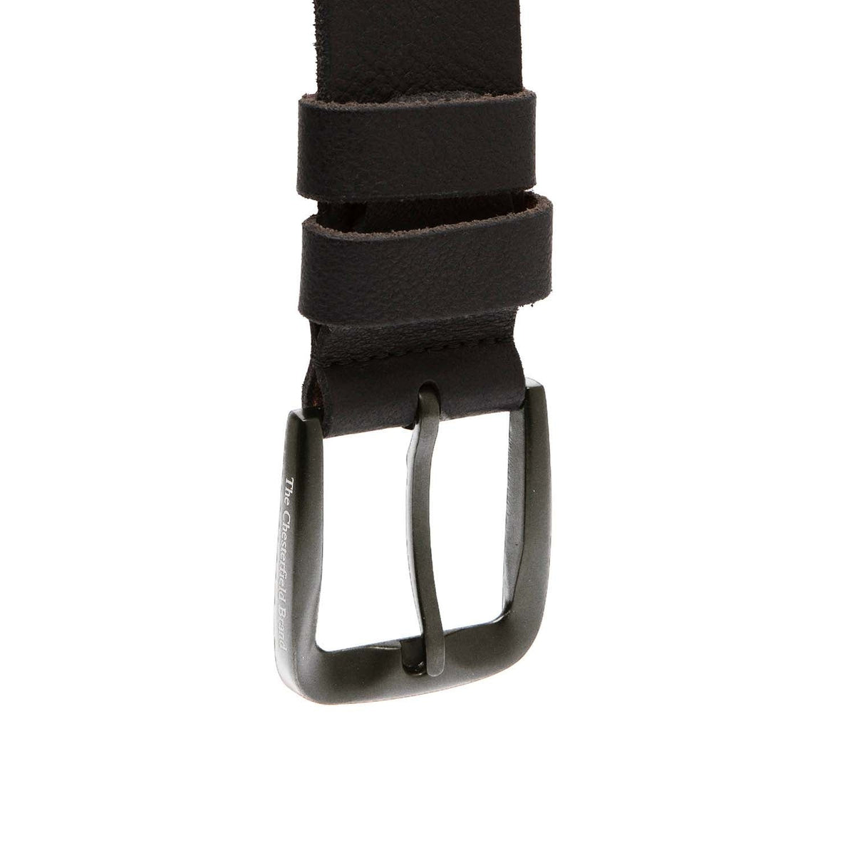 
Copper Vollnarbenleder Belt für Herren - Strukturierte Seitenansicht mit Faltentiefe & Erweiterungsvolumen