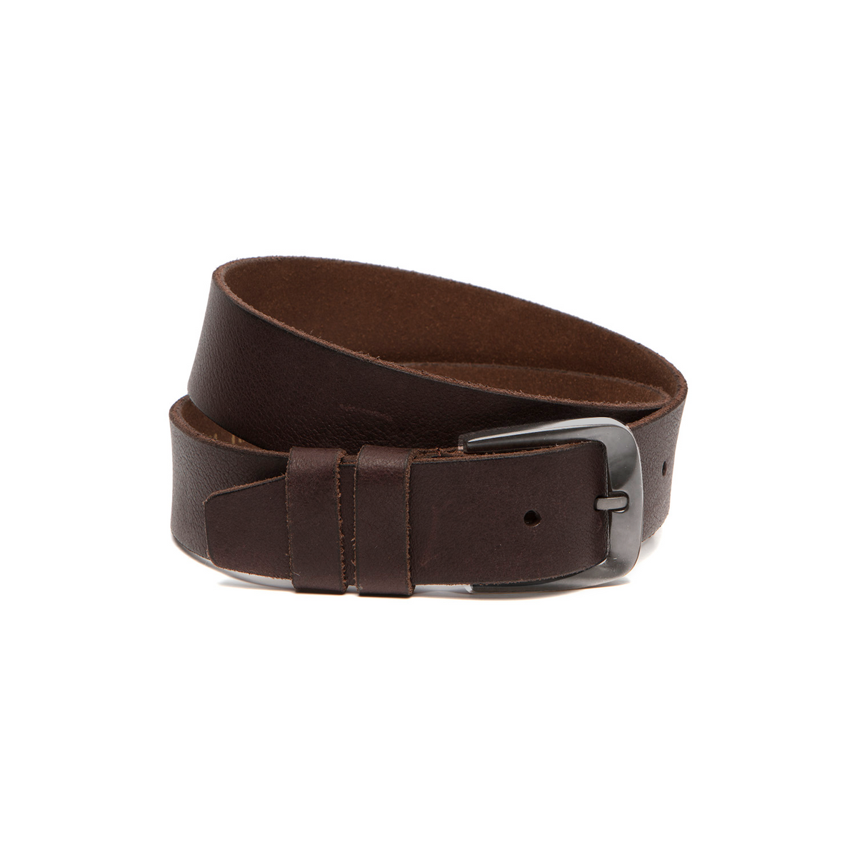 
Solid Antique Brass Hardware & Heavy-Duty Dual Zipper Detail on Copper Vollnarbenleder Belt für Herren