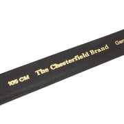 
Manovo Vollnarbenleder Belt für Herren - Strukturierte Seitenansicht mit Faltentiefe & Erweiterungsvolumen